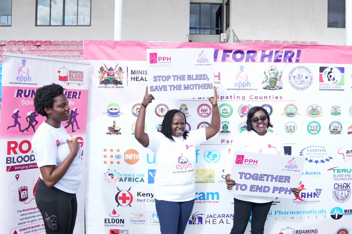 Community run supporting maternal health